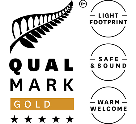 Qualmark Rated 5 Star Gold